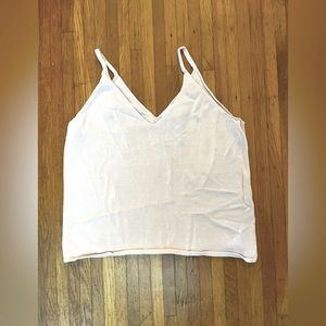 Leith Pink Knit Tank Top Barbie